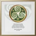 Antrim Irish Blessing - Framed Print Gift
